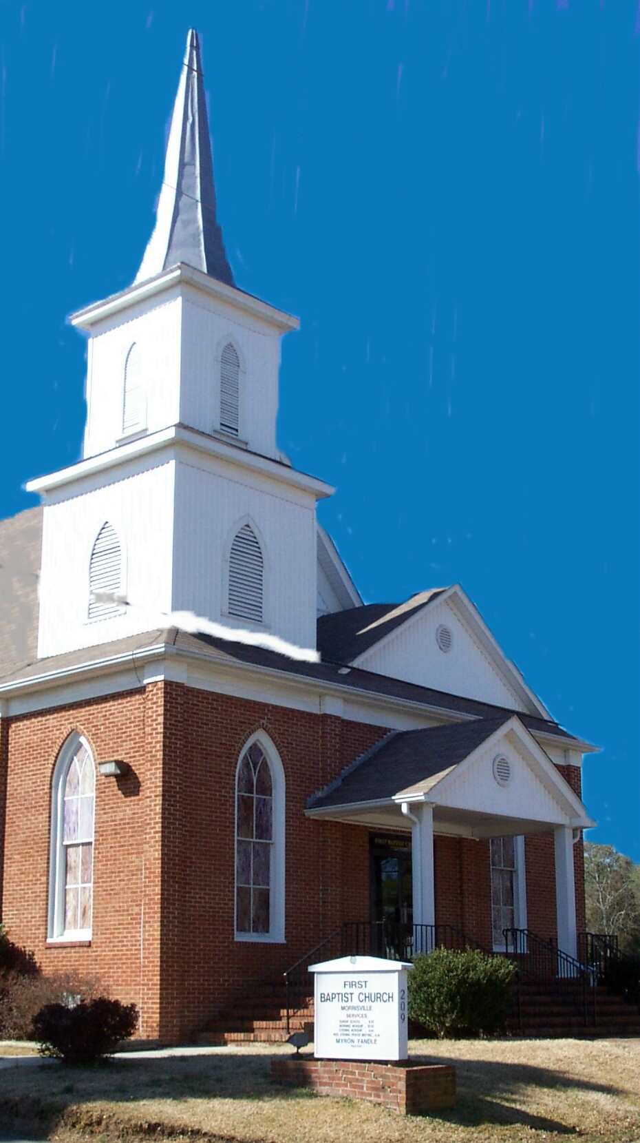First Baptist Church of Morrisville, a light house in our community since 1866